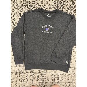CI Sport Boise State Broncos Adult Pullover Sweatshirt Black Size large